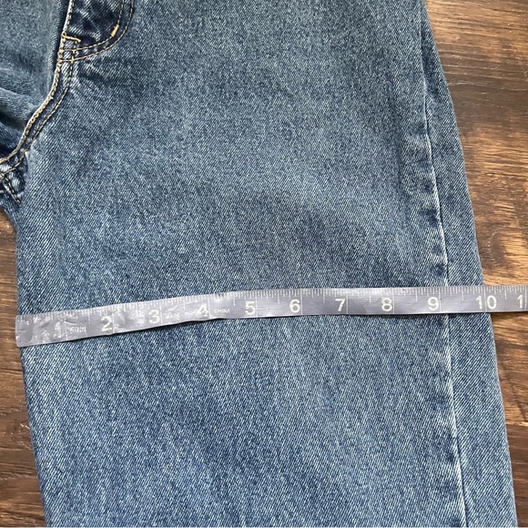 Vintage Lawman Spellout high rise denim rodeo western jeans Sz 7 24” x 30” - Picture 11 of 12